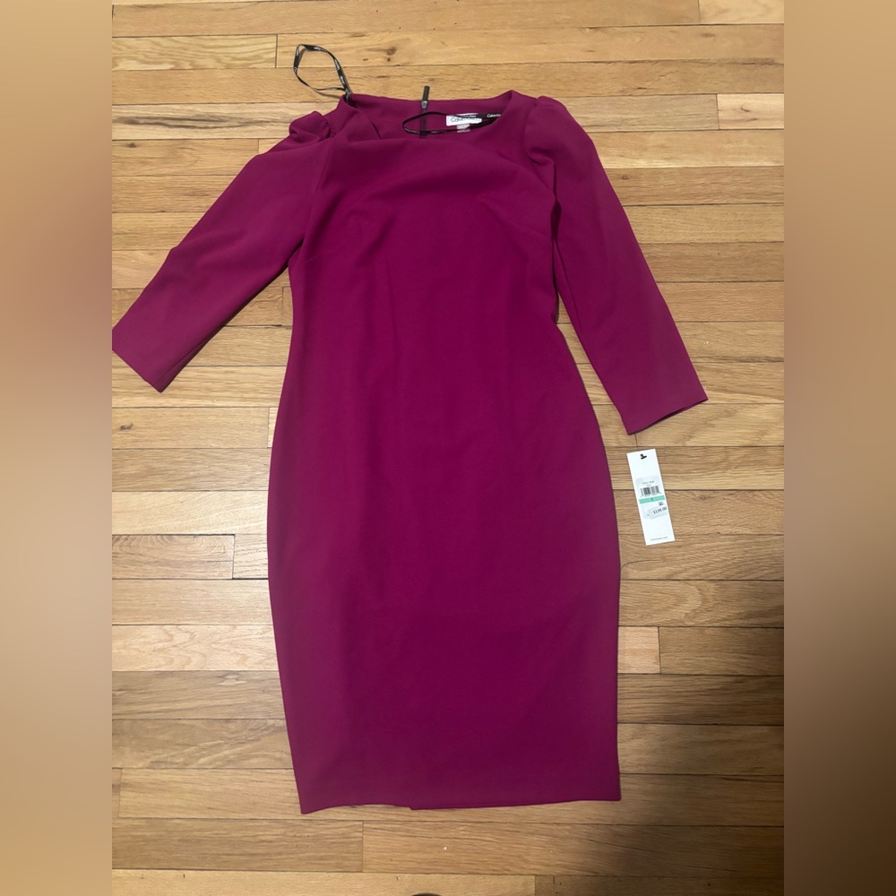 Calvin Klein pink dress size 8